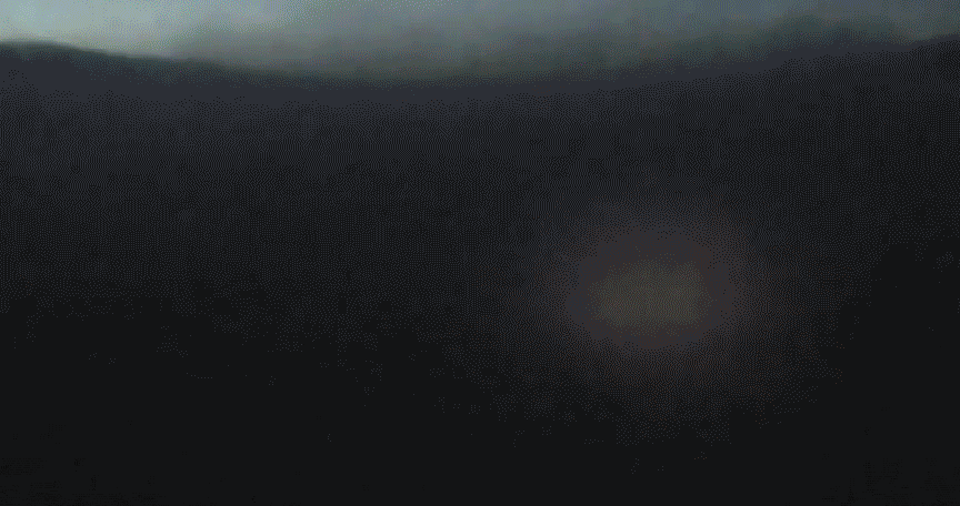 A flight display showing a three-dimensional moving maps vs a night vision of an airport runway